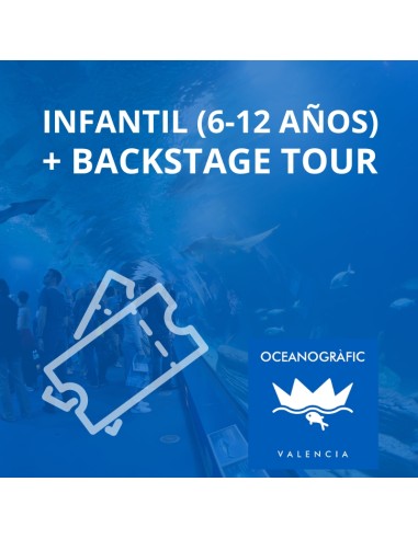 Entrada Infantil (6-12 años) Oceanogràfic +...