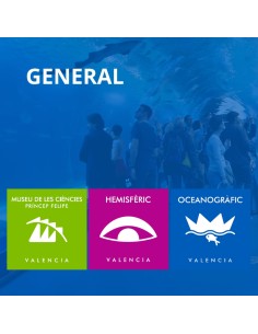 Entrada Oceanogràfic + Museu de les Ciències + Hemisfèric...