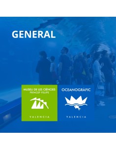 Entrada Oceanogràfic + Museu de les Ciències General
