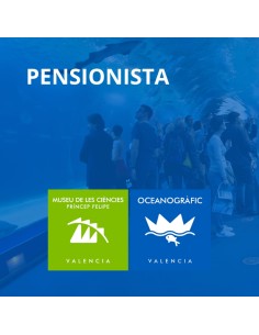 Entrada Oceanogràfic + Museu de les Ciències Pensionista