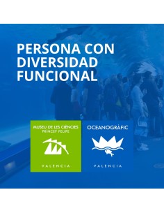 Entrada Oceanogràfic + Museu de les Ciències Persona con...