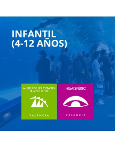 Entrada Museu de les Ciències + Hemisfèric Infantil (4 -...